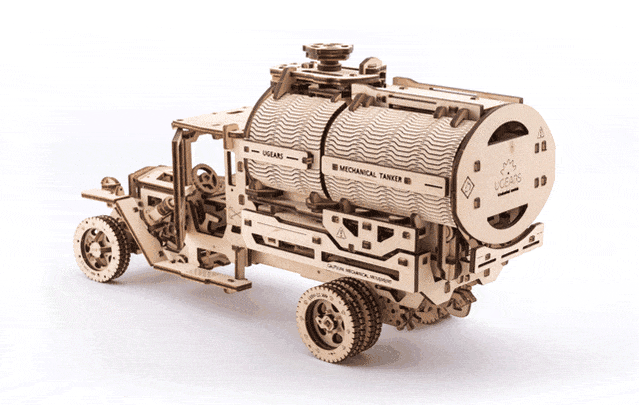 UGears Truck UGM-11 + tanker - Gifts For Dad