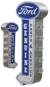 Ford Genuine Parts Off The Wall Sign - Gifts For Dad