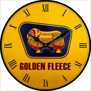 Clock - Golden Fleece Ram